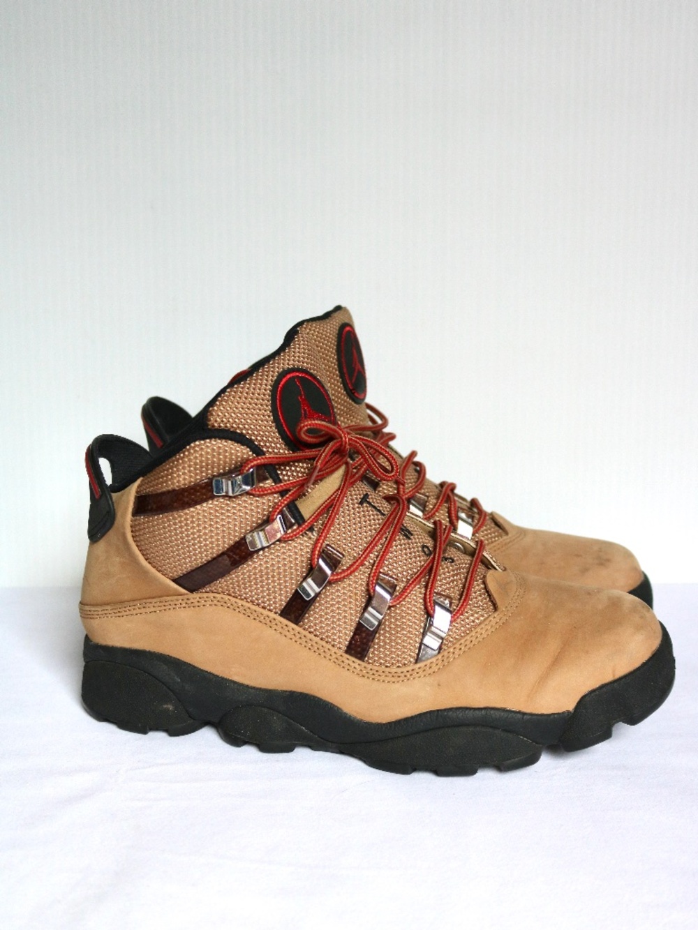 Nike Air Jordan Leather 6 Rings Winterized Rocky Tan Boots Mens' Size 8.5 Fall